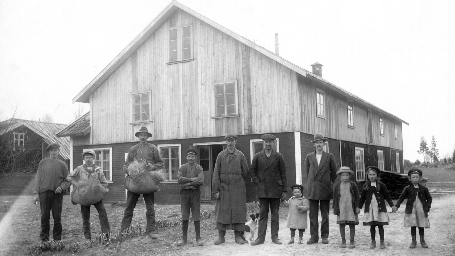 Taller histórico de Hästens en Suecia (circa 1900)